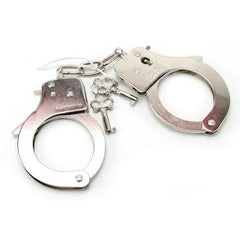 A romantic night kit including satin blindfold, feather tickler, and handcuffs