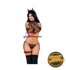 DIABLITA PICANTE hot sauce bottle with red chili peppers and flames on label, representing spicy flavor and bold taste