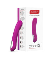 The image shows the OHMIBOD PEARL 2 PURPLE FOR KIIRO, a high-quality, innovative pleasure product designed for ultimate satisfaction