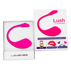 Wireless Lovense Lush 2 vibrator with long-distance control feature