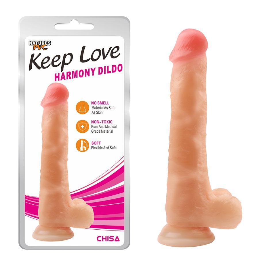 Harmony Dildo with realistic texture and curved design for enhanced pleasure