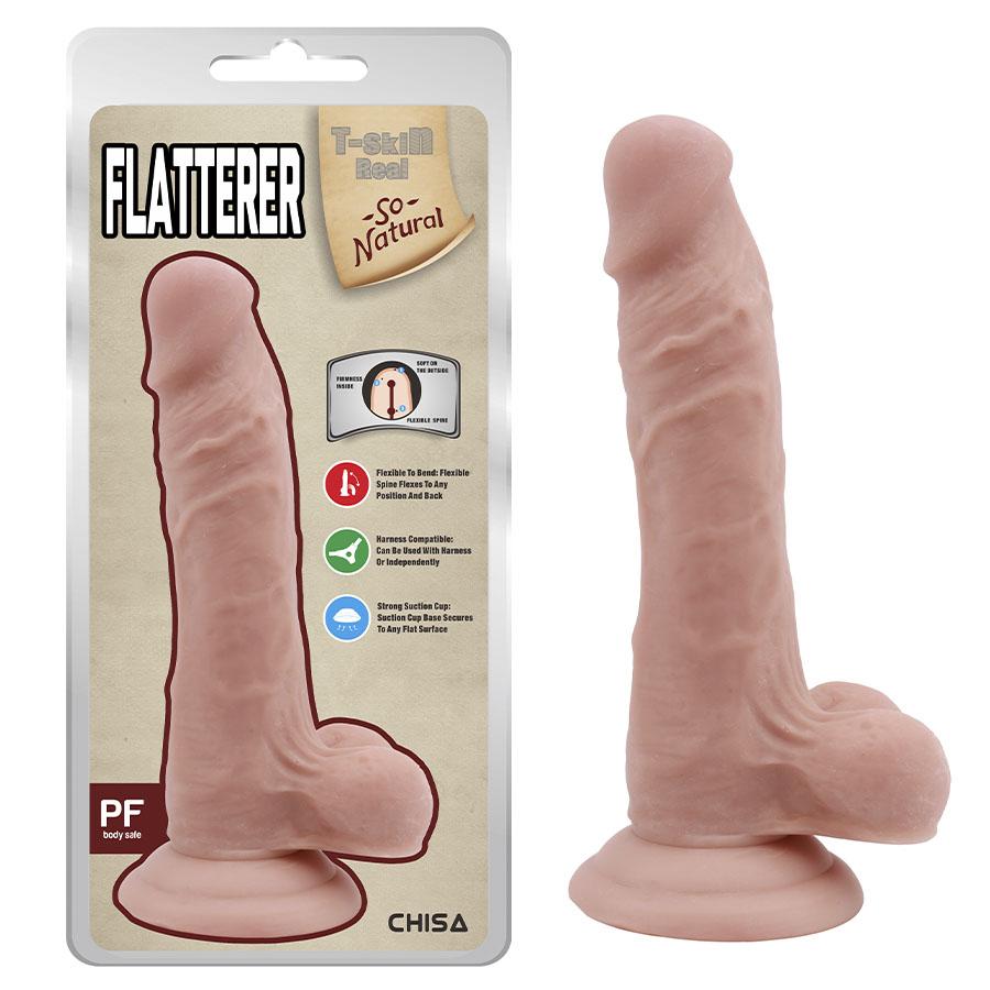 Dildo Flatterer Flesh designed to provide intense pleasure for women