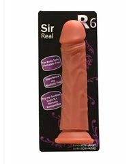 Realistic 6-inch silicone dildo with lifelike texture and flexible design