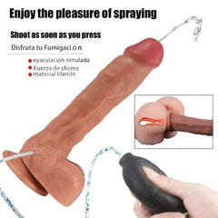 Dildo Eyaculador Charly with realistic veins and texture for lifelike experience