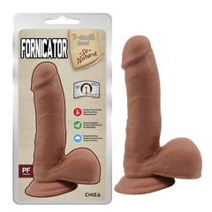 Dildo Fornicator Latin, a realistic silicone dildo for lifelike pleasure