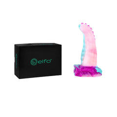 Sea Horse Dildo Mediano made of body-safe silicone with realistic texture and suction cup base for hands-free play