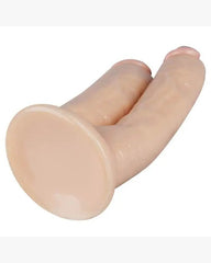 Double-headed Etano Piel dildo perfect for solo or couple play with its flexible design