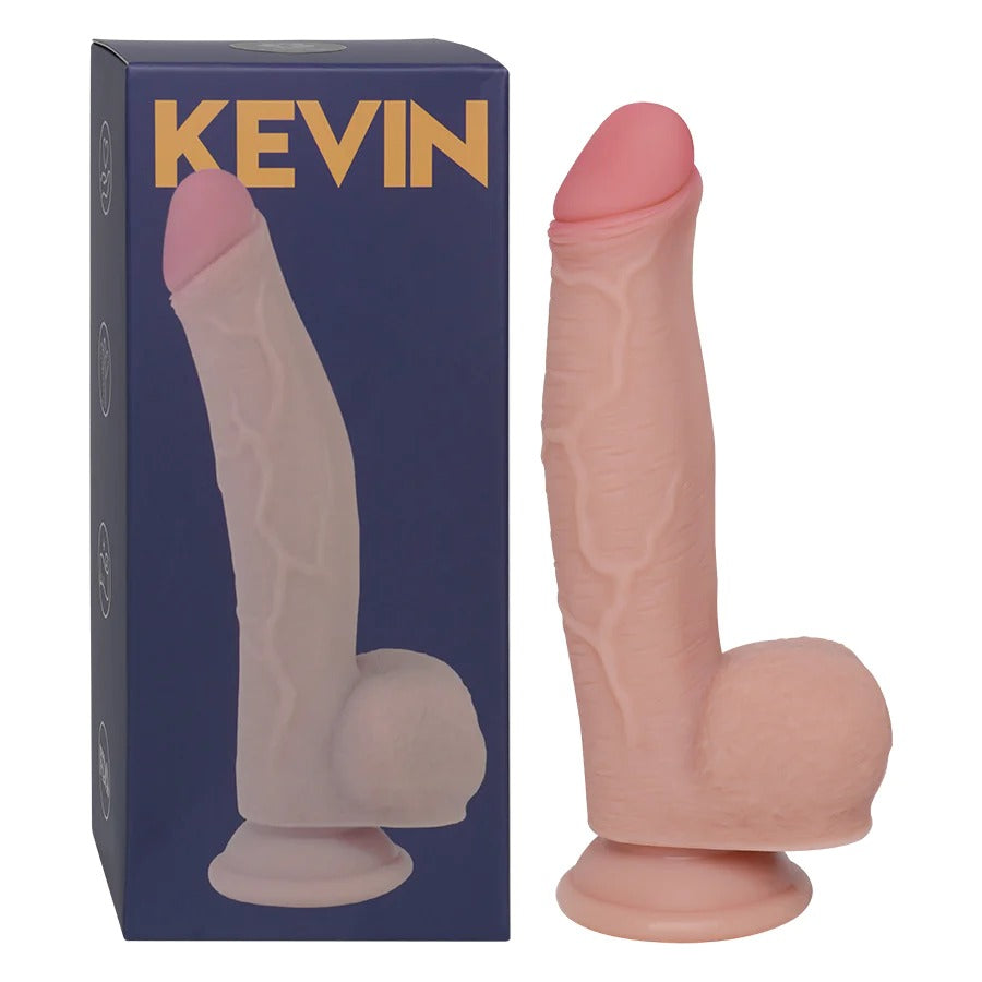 Dildo Realista Kevin Flesh with realistic veins and textured surface for lifelike sensation