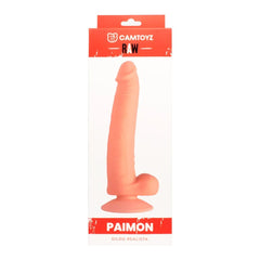 Large 225 cms realistic dildo with lifelike details for enhanced pleasure