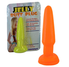 Hand holding a simple silicone anal plug in black, showcasing its small size and ergonomic shape for comfortable wear