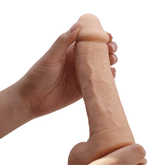 Beautiful Encounter Dildo Johnson with Realistic Veins and Textured Shaft