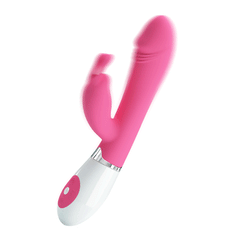 Vibrador con Rabbit Pretty Love Gene, a sleek and powerful dual-stimulation toy for maximum pleasure