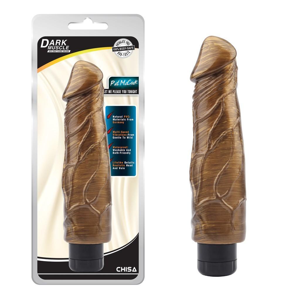 Vibrador Pat McCock in sleek black design with multiple vibration settings and USB rechargeable feature for ultimate pleasure