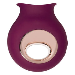 Estimulador clitorial por ondas Cleopatra con cabezal suave y flexible