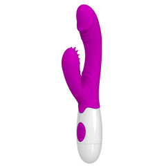 Vibrador Andre Pretty Love, featuring a rechargeable battery and waterproof construction for convenient and versatile use in any setting
