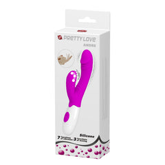 Close-up of the textured surface of Vibrador Andre Pretty Love for enhanced stimulation
