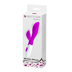 VIBRADOR NEWMAN: A close-up of the silicone texture and control buttons