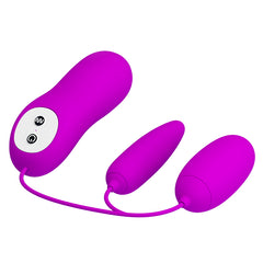 HUEVITOS DUO VIBRADORES IRMA - Dual vibrating egg sex toy for pleasure
