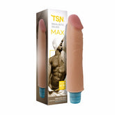 Realistic dildo with vibrating function, designed for lifelike pleasure and stimulation
