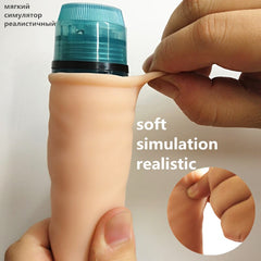 Realistic dildo with vibrating feature, TSN brand, for lifelike pleasure experiences