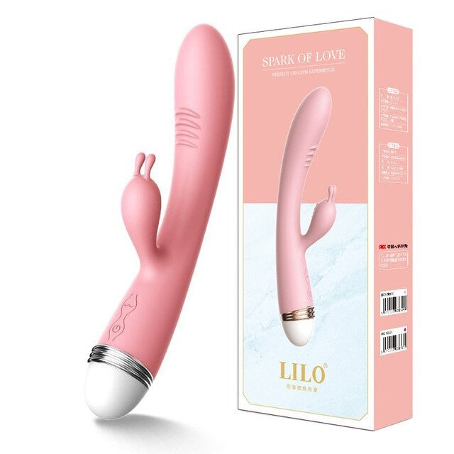 Vibrador Lilo Doble Estimulación con diseño ergonómico y potentes vibraciones