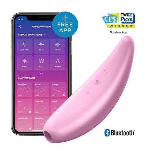 Wireless Satisfyer Curvy 3+ Con App for Solo or Partner Play
