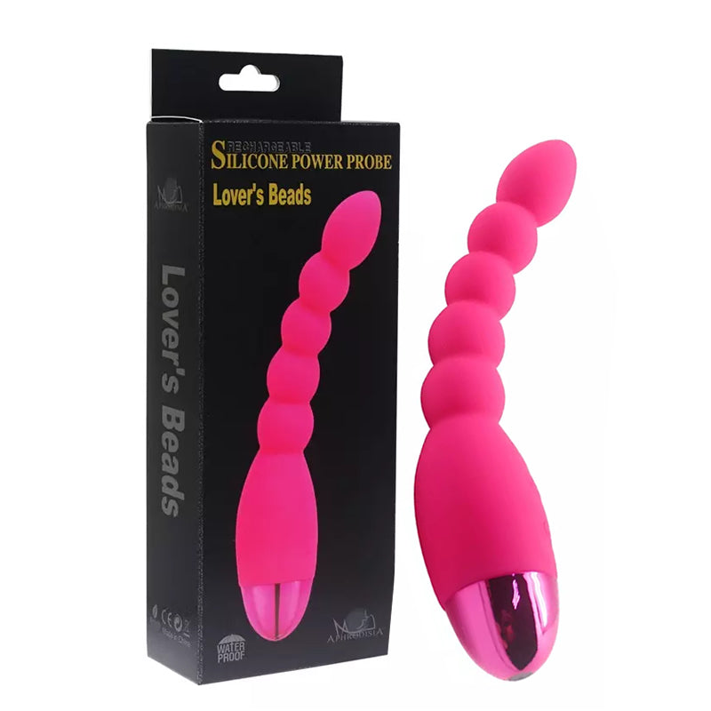 Vibrador Anal Lover Beads Recargable for Pleasurable and Intimate Experience