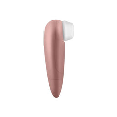 Close-up of Satisfyer Uno's soft silicone head for gentle and precise stimulation