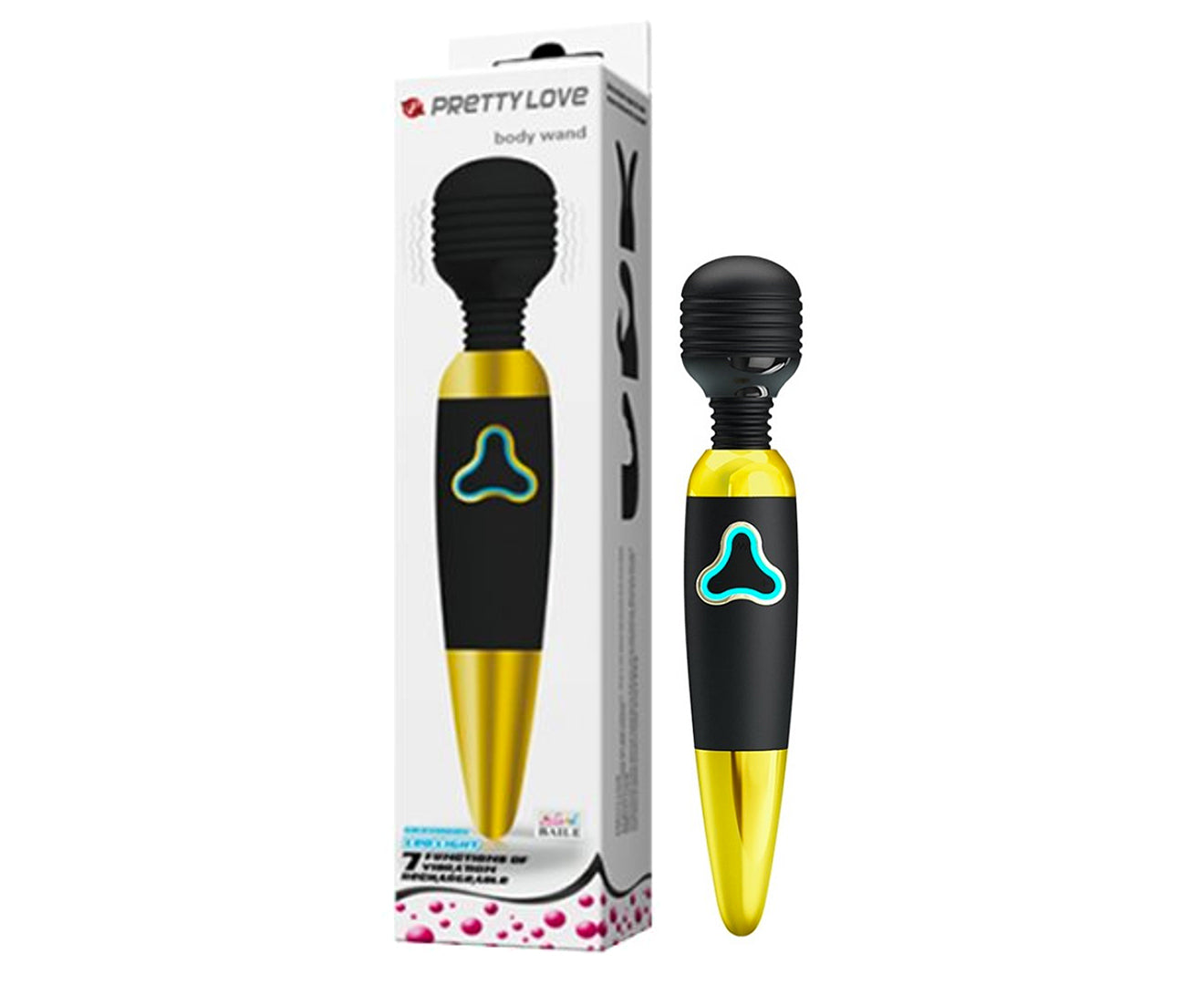 Masajeador Body Wand Pretty Love, a powerful and versatile massager for ultimate relaxation