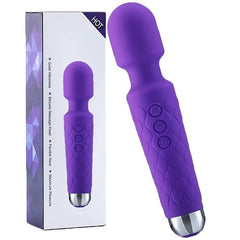 Electric handheld Massager Leonard Wand with deep tissue massage capability
