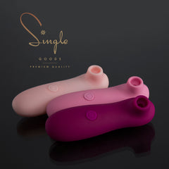 Woman using Succionador Clitorial Wendy for a luxurious self-care experience