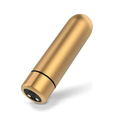 Elegant and luxurious Seed-3 Gold Bala Vibradora with advanced vibrating technology