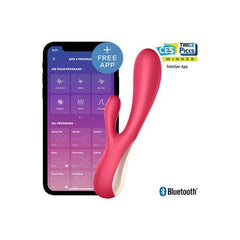 Close-up of Satisfyer Mono Flex with flexible arm extended