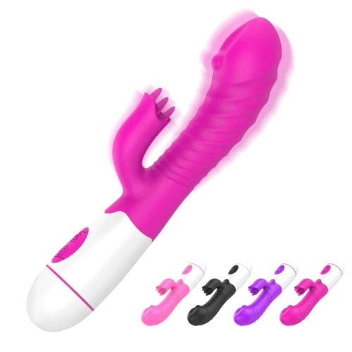 Rechargeable Robinson Vibrator with multiple vibration settings and sleek design