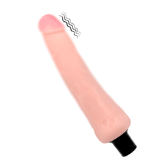Realistic big vibrator with lifelike texture and strong vibrations