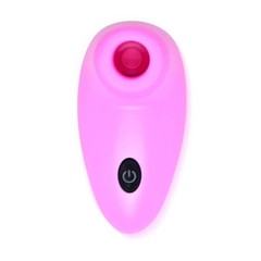 Black handheld clitoral sex massager with powerful suction and multiple vibration settings