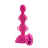 Anal beads with remote control for hands-free pleasure
