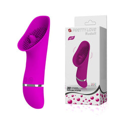 PRETTY LOVE RUDOLF 30 FUNCIONES - Rechargeable silicone vibrator with 30 powerful functions