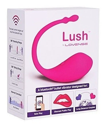 Powerful and discreet Lovense Lush Vibrator for solo or couple play