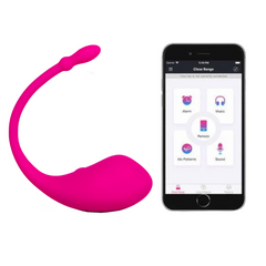 Wireless and app-controlled Lovense Lush Vibrator for hands-free pleasure