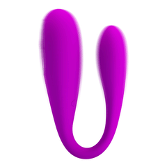Potente vibrador dual con múltiples patrones de vibración