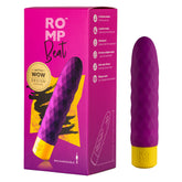 Romp Beat Bala Vibradora in pink color vibrating sex toy for women with textured surface and ergonomic design