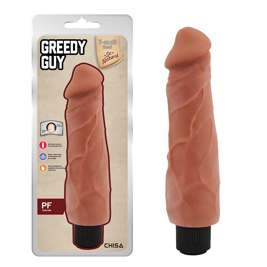 Realistic Greedy Guy Latin vibrating toy for lifelike intimate experiences