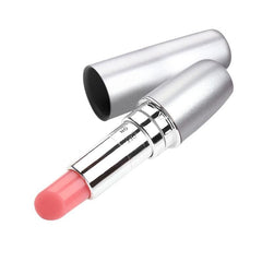 Close-up of Labial Vibrador in vibrant pink color