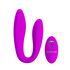 PRETTY LOVE LETITIA vibrator with USB charging cable and discreet storage pouch