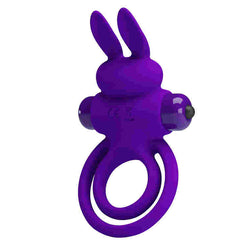 A close-up image of the Anillo Vibrant Penis Ring III Pretty Love, a vibrating penis ring designed to enhance pleasure during intimate activities
