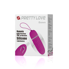 Close-up of Pretty Love Dawn's smooth silicone material with a flexible shaft and ergonomic handle for easy use