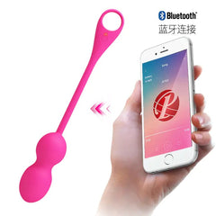 Vaginal balls with Elvira APP for pelvic floor strengthening and exercise