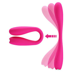 USB rechargeable Pretty Love Yedda vibrator with multiple vibration modes