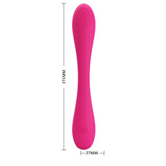 Silicone Pretty Love Yedda vibrator with soft and smooth texture